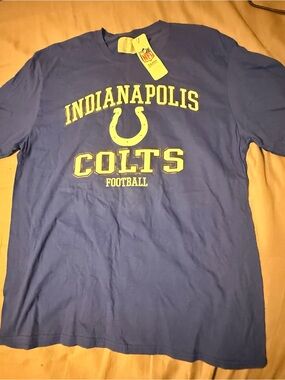 NFL Indianapolis Colts Royal Blue Short-Sleeve Logo Tee
